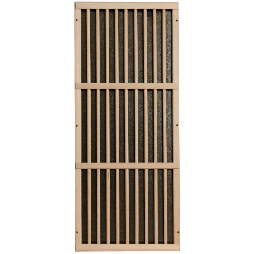 Indoor 2 Person Canadian Hemlock Wooden Infrared Sauna