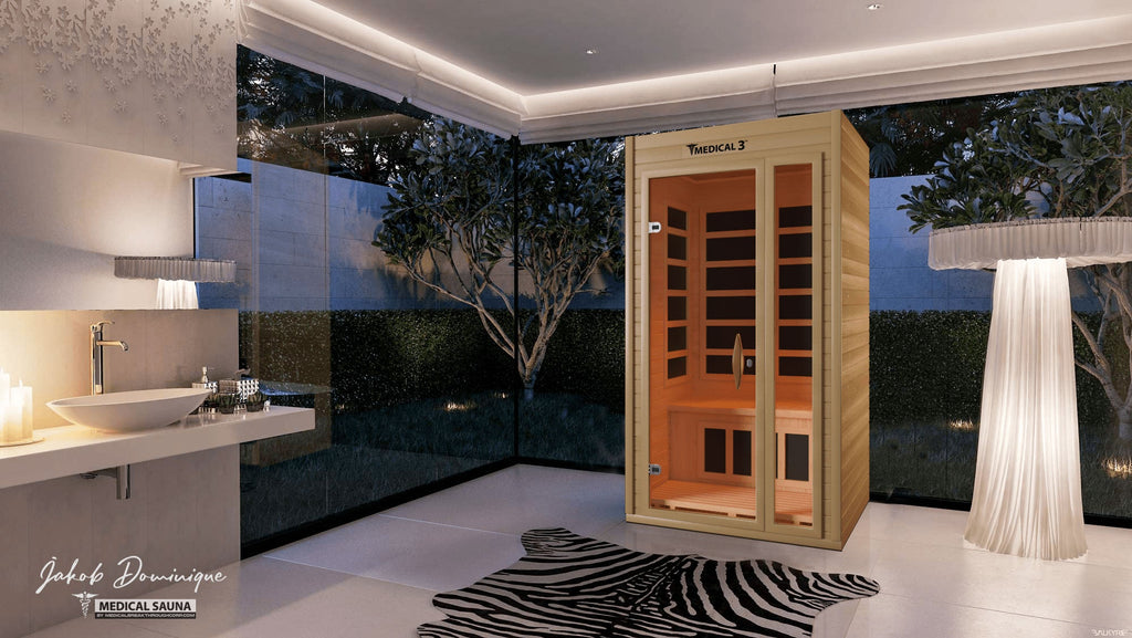 Indoor 1 Person Infrared Full Spectrum Sauna | Medical 3™