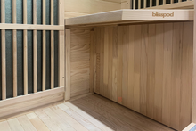 Load image into Gallery viewer, Indoor 1 Person Canadian Hemlock Very Low EMF Far Infrared Sauna