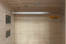 Load image into Gallery viewer, Indoor 1 Person Canadian Hemlock Very Low EMF Far Infrared Sauna