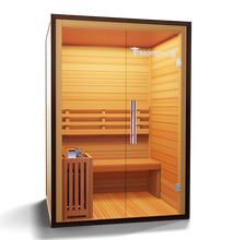 Load image into Gallery viewer, Traditional 6™ 2 Person Home Steam Sauna
