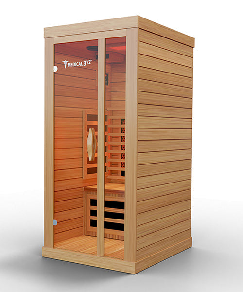 Indoor 1 Person Infrared Full Spectrum Sauna | Medical 3™