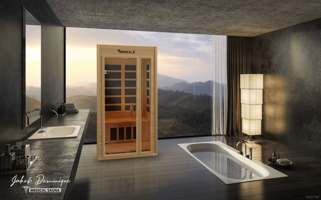 Indoor 1 Person Infrared Full Spectrum Sauna | Medical 3™