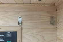 Load image into Gallery viewer, Indoor 1 Person Canadian Hemlock Very Low EMF Far Infrared Sauna