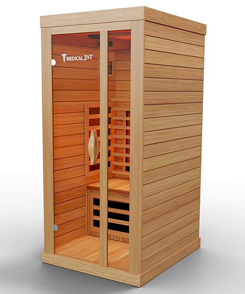 Indoor 1 Person Infrared Full Spectrum Sauna | Medical 3™