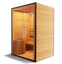 Load image into Gallery viewer, Traditional 6™ 2 Person Home Steam Sauna