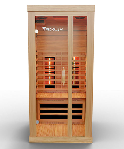 Indoor 1 Person Infrared Full Spectrum Sauna | Medical 3™