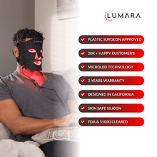 Load image into Gallery viewer, FDA Certified Red Light Therapy Mask