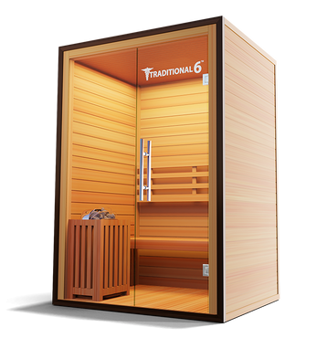 Traditional 6™ 2 Person Home Steam Sauna