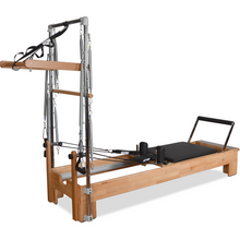 Load image into Gallery viewer, Private Pilates Premium Wood Reformer-Tower Bundle