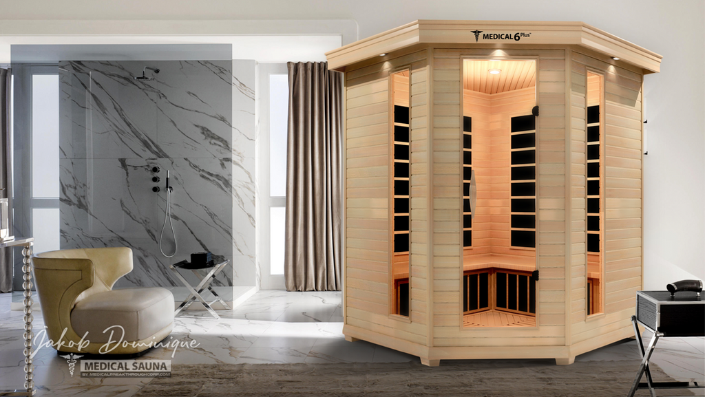 Indoor 6 Person Infrared Full Spectrum Sauna | Medical 6 Plus™