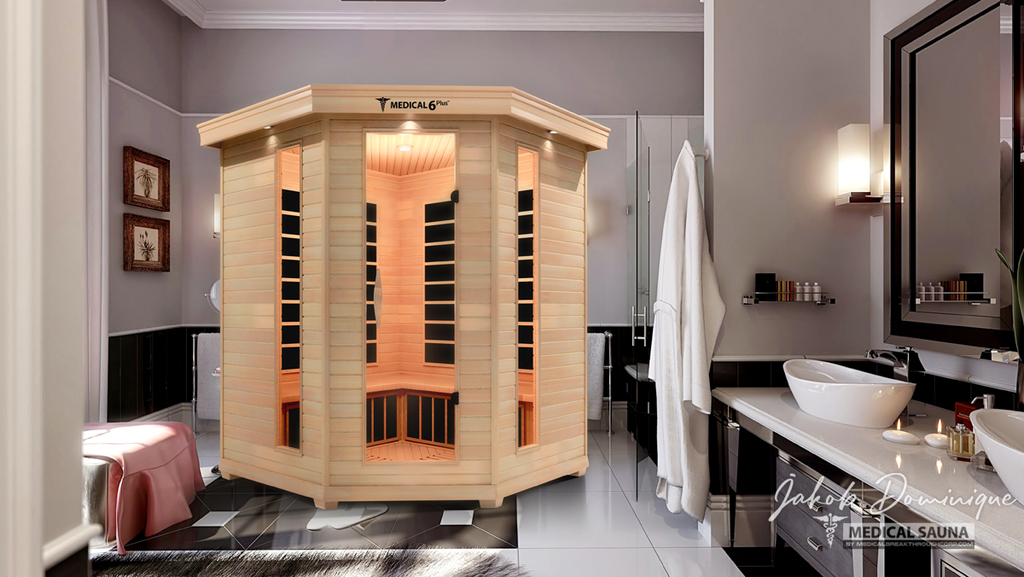 Indoor 6 Person Infrared Full Spectrum Sauna | Medical 6 Plus™