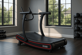 R1000 Self Powered Curved Resistance Treadmill with 8 Resistance